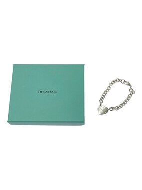 Tiffany & Co Silver Return to Tiffany Heart Tag Bracelet